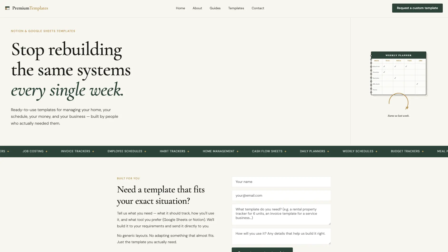 Sample website 1 built by The Toolbox
